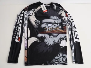 Tatami Fightwear Schach Gorilla Rash Guard BJJ Jiu-Jitsu Langarm Neu mit Etikett M - Bild 1 von 8