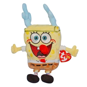 Ty Beanie Baby Spongebob - MWMT (SleighRide SpongeBob Exclusive) - Picture 1 of 1