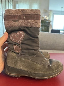 Ricosta Winterstiefel Mädchen Gr.28 Grau Rosa Gebraucht Guter Zustand - Bild 1 von 3