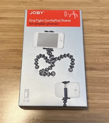 Joby GorillaPod Stand For Smaller Phones JB01256-BWW GripTight 54-72mm 2.1-2.87" - Image 1 of 4