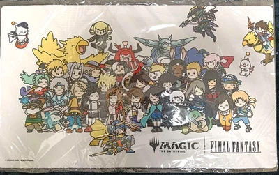 MTG Final Fantasy Chibi Character Playmat Official Japan Exclusive - Image 1 of 2