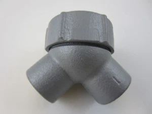 APPLETON ELBY50  1/2" EXPLOSION PROOF CAPPED ELL LBY CROUSE HINDS - Picture 1 of 1