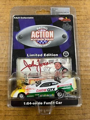 1994 JOHN FORCE "CASTROL GTX" 1/64 NHRA ACTION CHEVY LUMINA FUNNY CAR DIE CAST - Image 1 of 3