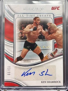 2023 Panini Immaculate UFC All-Time Greats Signatures Ken Shamrock /99 - Picture 1 of 2