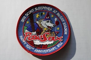 2010 PAWTUCKET RED SOX/BSA SLEEPOVER PATCH 100TH ANNIVERSARY - Picture 1 of 1