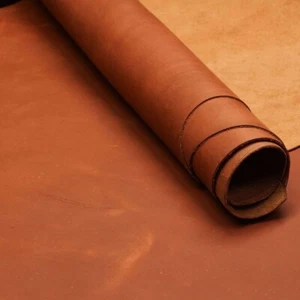 SLC Ranch Hand Chrome Tanned Leather Pre-Cut Sheets 2mm Thickness 5/6 Ounce - Picture 1 of 3