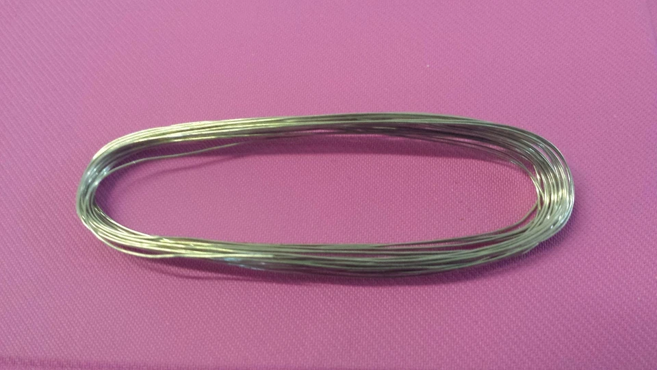 10 metri filo 95,5 Stagno 3,8 Ag Argento diametro 0,5mm FELDER GERMANY  - Immagine 1 di 1