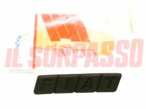 Original Last Type Horn Button Cap Cover Writing Fiat 131 - Picture 1 of 1
