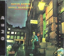 DAVID BOWIE ZIGGY STARDUST LIMITED EDITION RYKO GOLD CD (w/BONUS TRX)- FREE SHIP