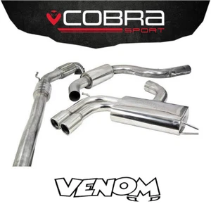 Cobra Exhaust 3" TurboBack System & SportsCat VW Golf GTi Mk5 (1K) (04-09) VW22a - Picture 1 of 2