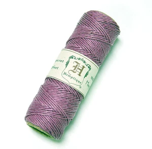 Cyclamen Rosa Pulido Cáñamo Joyería Cuentas Cordón de Corde 1 mm, 20 lb - 105 ft carrete - Imagen 1 de 1