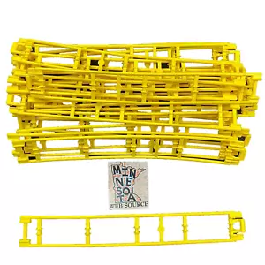 20 Pezzi Dritti Micro Knex Pista Giallo 8" - Ricambi Sottobicchieri K'nex - Foto 1 di 3