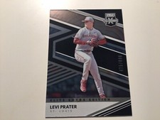 2020 Panini Elite Extra Edition Auto RC Levi Prater Cardinals