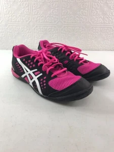 Asics Womens Gel Fortius TR Running Shoes, Black/ Pink, Size: 7.5 - Picture 1 of 8