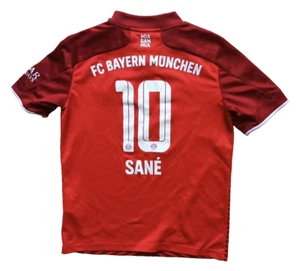 Adidas Leroy Sane FC Bayern Trikot 2021/2022 Heim Home YOUTH KINDER M 152 - Picture 1 of 4