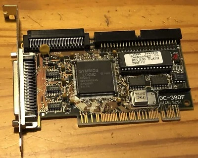 Tekram SCSI Controller PCI AMD PCSCSI II Chip Card Xy6 - Image 1 of 4