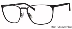 Chesterfield CH99XL RZZ Matte Black Wide Square Metal Eyeglasses Frame 57-19-150 - Picture 1 of 2