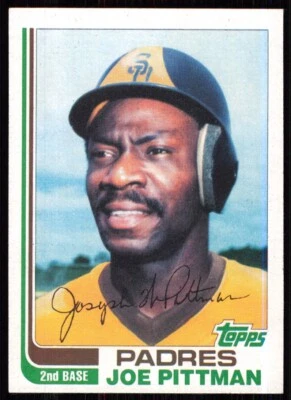 1982 Topps Traded Joe Pittman San Diego Padres #90T - Image 1 of 2