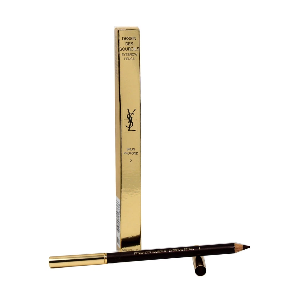 YVES SAINT LAURENT DESSIN DES SOURCILS EYEBROW PENCIL 1.3G #2 BRUN PROFOND - Image 1 of 1