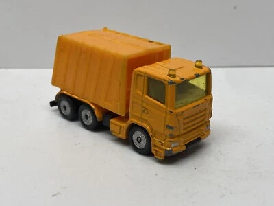 Siku Scania Bin Lorry Refuse Truck Yellow Unboxed - Image 1 of 2