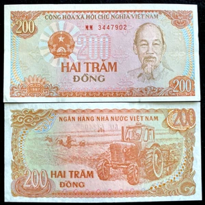 Vietnam 200 Dong 1987 Banknote World Paper Money UNC Currency Bill Note - Picture 1 of 1