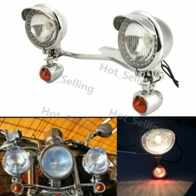 Passing Driving Turn Signal Light Bar For Suzuki Boulevard M109R C90T M50 M90 - Image 1 of 4