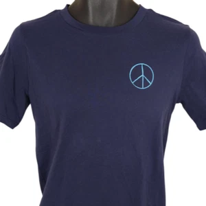 Peace Symbol T Shirt Youth Size Medium Blue Nordstrom Rack - Picture 1 of 7