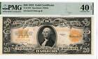 NobleSpirit No Reserve US 1187 1922 $20 Gold Certificate PMG 40 EPQ
