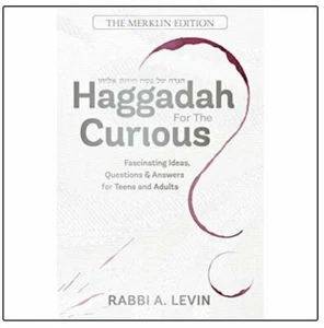 HAGGADAH FOR CURIOUS: FASCINATING IDEAS, QUESTIONS, AND By Rabbi Abba Levin NEW - Picture 1 of 1
