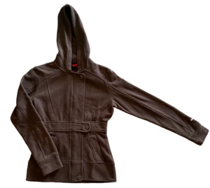 PUMA SportLifeStyle Womens Brown Hoodie Jacket with Zipper size XS - Picture 1 of 11