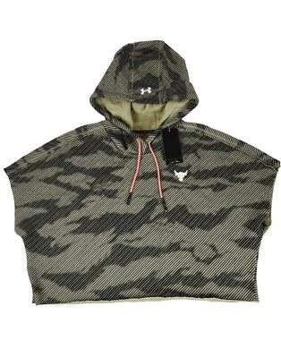 Under Armour Mujer Medio Proyecto Corte Roca Sin Mangas Top Corto Camuflado Sudadera con Capucha Foto 1 de 4