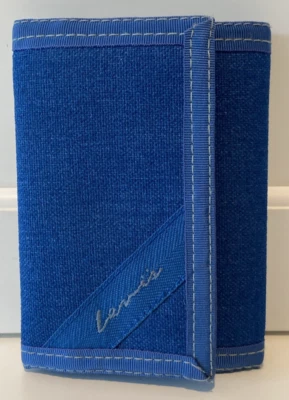 Винтажный Levis синий джинсовой ткани крюк и петля тройной 80-х бумажник с молнией изменить карман - Изображение 1 из 4