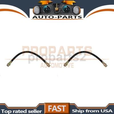 Mangueira de freio hidráulica kit dianteiro 2x para Mazda RX-7 1.3L 1986-1991 - Imagem 1 de 4