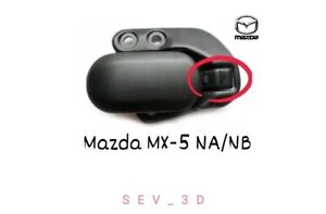 COPPIA pulsante sblocco gancio capote Mazda MX-5 na nb soft latch button. No-OEM