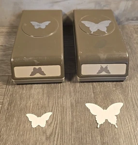 STAMPIN UP POSTEN VON 2 SCHMETTERLING PAPIERSTANZER ELEGANT UND BISSIG HINT - Bild 1 von 9