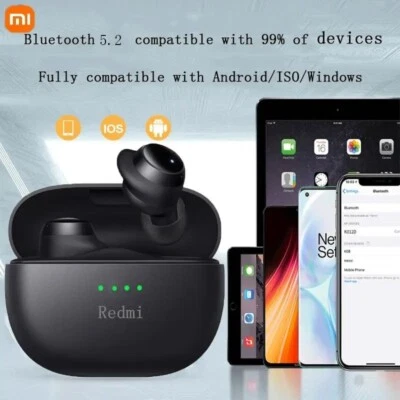 Xiaomi Redmi Auricolari In-Ear Bluetooth 5.2 con Mini Custodia, Waterproof Sport - Immagine 1 di 4
