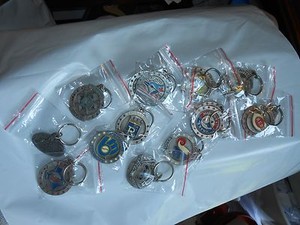 1 HTF 1990's PEWTER MLB BASEBALL KEYCHAIN SISKIYOU BUCKLE CO YOU CHOOSE TEAM