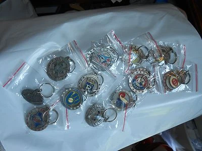 1 HTF 1990's PEWTER MLB BASEBALL KEYCHAIN SISKIYOU BUCKLE CO YOU CHOOSE TEAM - Image 1 of 2