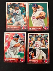 MLB 2015 Topps Team Lot Boston Red Sox - Picture 1 of 1
