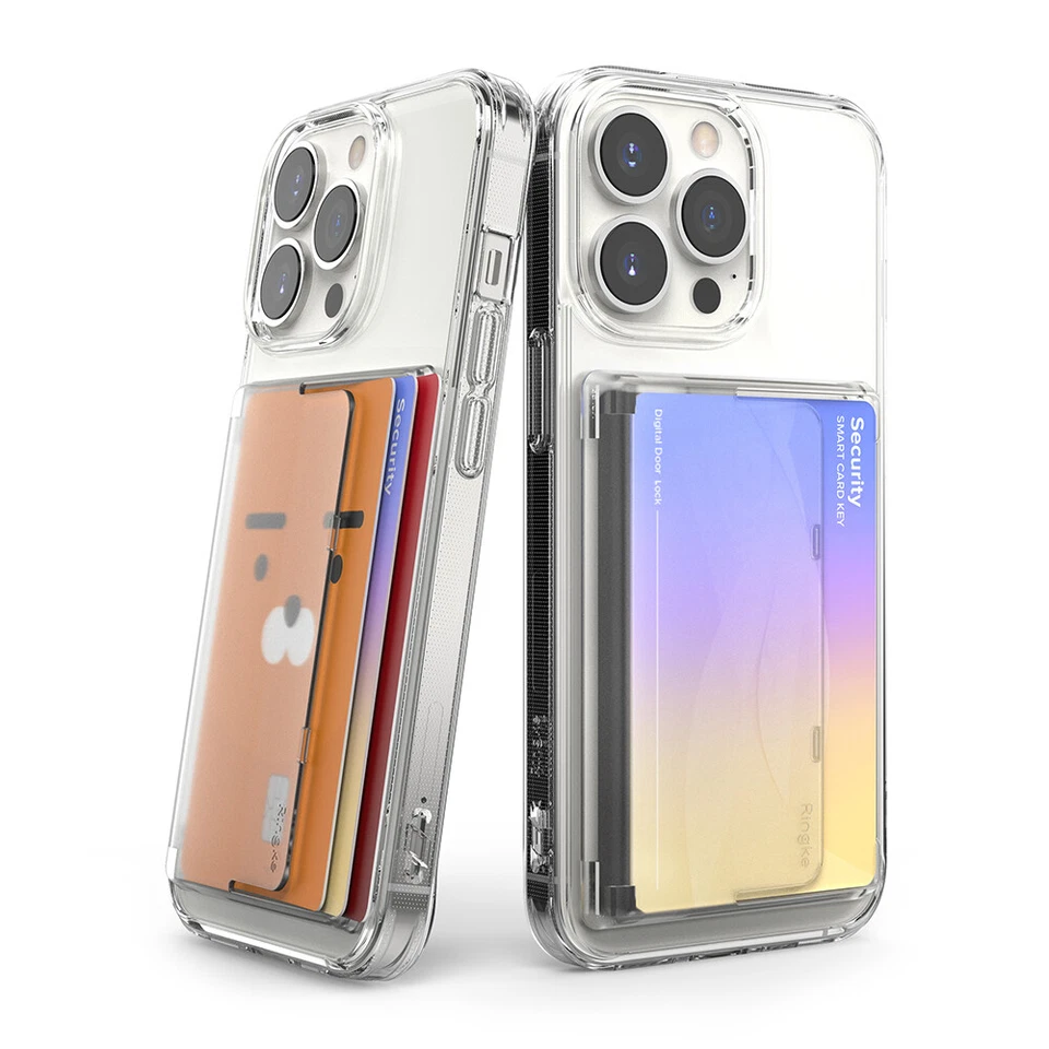 Ringke [Side Slot Card Holder] for Phone Case | Stick on Wallet for Credit Card - Image 1 of 1