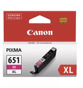 Genuine Canon CLI651XL CLI-651xl Magenta ink cartridge for MG5460?MG6660,IP7260 - Picture 1 of 1