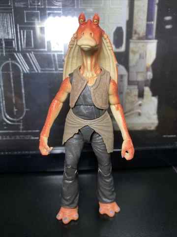 Hasbro JAR JAR BINKS #01 The Phantom Menace STAR WARS The BLACK SERIES 2020 6in Cover