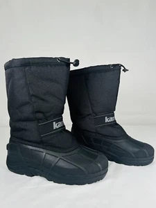 Kamik Snowridge Insulated Snow Boots Men’s Sz 7 Black - Picture 1 of 13