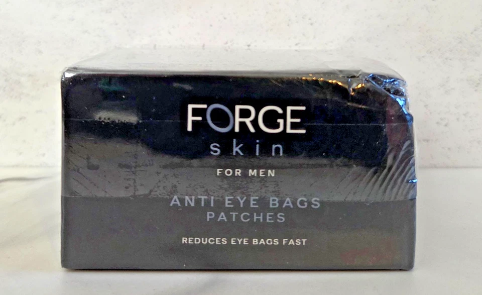 New Forge Skin for Men Anti-Aging Eye Bag Patches~Reduces Eye Bags Fast - Image 1 of 1