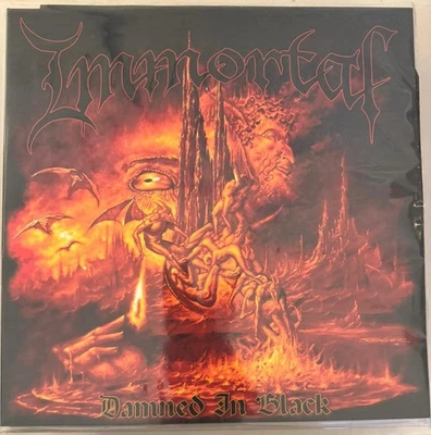 БЕССМЕРТНЫЙ - ПРОКЛЯТЫЙ В ЧЕРНОМ - ВОРОТА ВИНИЛОВАЯ ПЛАСТИНКА ОГРАНИЧЕННОГО ЦВЕТА - НОВЫЙ - A18 - Изображение 1 из 3