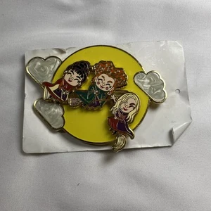 Loungefly Hocus Pocus Witches Moon Brooms Jumbo LE 500 Disney Pin Pre Pro Sample - Picture 1 of 7