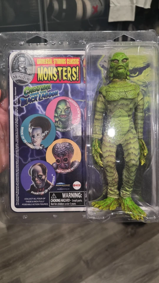 Universal Monsters Creature from the Black Lagoon 8" Retro Cloth Figure Diamond - Image 1 of 2