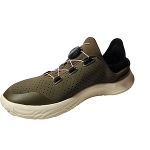 Under Armour SlipSpeed Unisex Running Shoes Men 7 W 8.5 Green Vented Flow - Picture 1 of 13