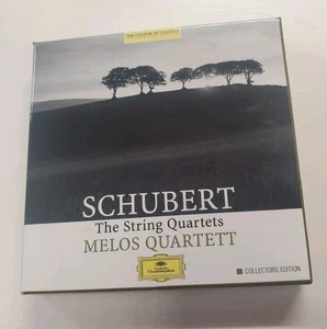 Melos Quartett SCHUBERT - THE STRING QUARTETS 6 CDs Collector's Edition - Picture 1 of 4