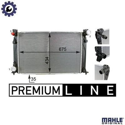 RADIATOR ENGINE COOLING CR 79 000P FOR AUDI A6/S6 BXA 5.2L 10cyl A6 - Image 1 of 4